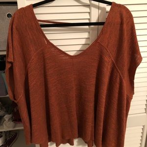 Oversized free people tshirt